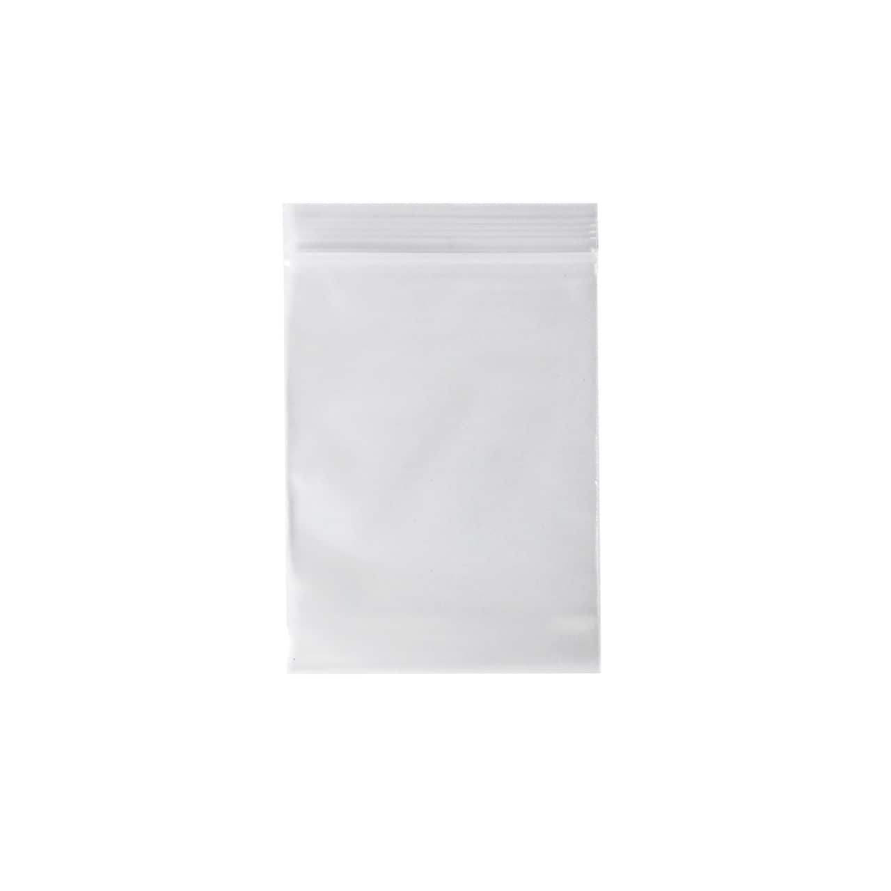 Clear Resealable Bags by Bead Landing™, 3" x 4"